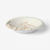 Boho Baby's in Bloom Wildflower Twins Baby shower Papieren Kommen (Gebogen)