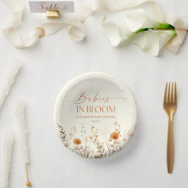 Boho Baby's in Bloom Wildflower Twins Baby shower Papieren Kommen
