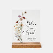 Boho Baby's Zijn Zoete Acryl Bord (Voorkant)