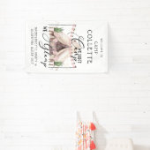 Boho Bachelorette Glamping Party Onder De Sterren Spandoek (Insitu)