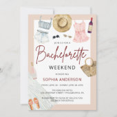 Boho Bachelorette Winery Weekend Itinerary Kaart (Voorkant)