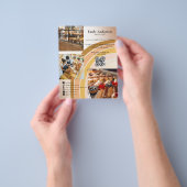 Boho Bakery Flyer | Boek uw volgende afspraak (Hand)