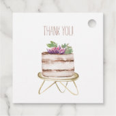 Boho Bakkerij Boutique, Cupcakes & gebak G Bedankjes Labels (Achterkant)