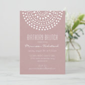 Boho Bali Verjaardagsbrunch op Roos Kaart (Staand voorkant)