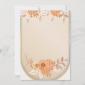 Boho Baptism Uitnodigen, Pampas Grass Boho bruilof Kaart (Achterkant)