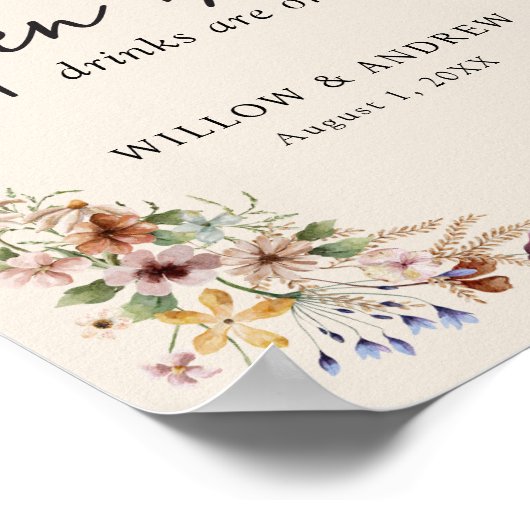  Boho Bar Poster (Hoek)