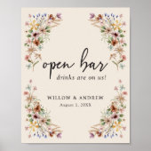  Boho Bar Poster (Voorkant)