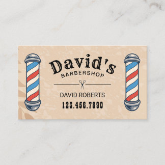 Boho Barbershop Afspraakkaart | Laat een review Afsprakenkaartje