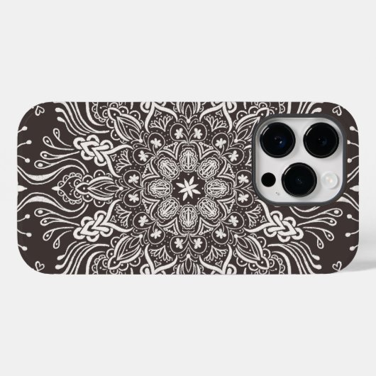 Boho Barkley Mandala Case-Mate iPhone Case (Achterkant (horizontaal))