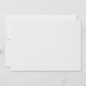 Boho Bassinet Nursery Baby shower Kaart (Achterkant)