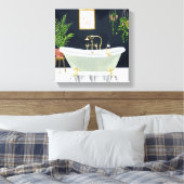 Boho Bath I Canvas Afdruk (Insitu (Slaapkamer))