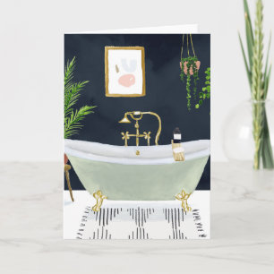 Boho Bath I Kaart