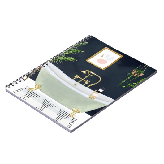 Boho Bath I Notitieboek (Linkerzijde)