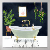 Boho Bath I Poster (Voorkant)