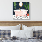 Boho Bath II Canvas Afdruk (Insitu (Slaapkamer))