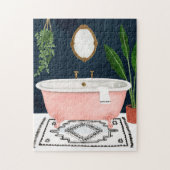 Boho Bath II Legpuzzel (Verticaal)