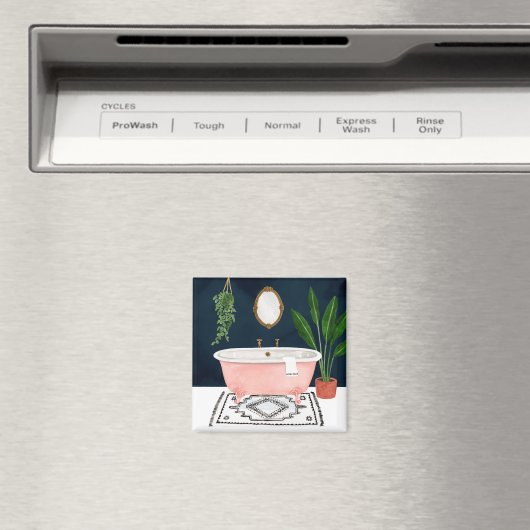 Boho Bath II Magneet (Insitu (Vaatwasser))