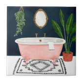 Boho Bath II Tegeltje (Voorkant)