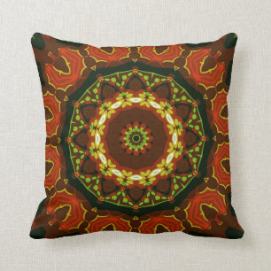 Boho Batik Geometric Mandala Cushion / Pillow Kussen