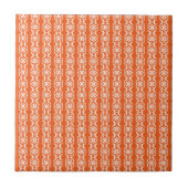 Boho Bazaar, Mix & Match Oranje Pattern Tegeltje (Voorkant)
