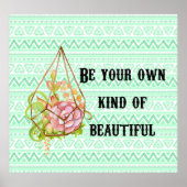 Boho be Beauful Poster (Voorkant)