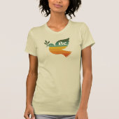 Boho Be Peace Retro Holiday Dames T-shirt (Voorkant)