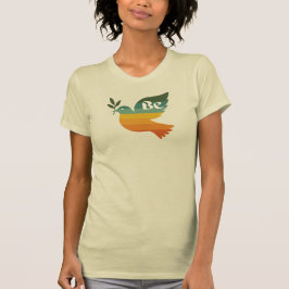 Boho Be Peace Retro Holiday Dames T-shirt