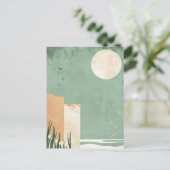 Boho Beach Briefkaart (Staand voorkant)