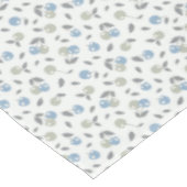 Boho Beach Cherries - sage blue fruit pattern. Tafelkleed (Gekanteld)