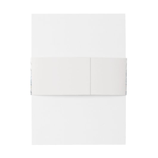 Boho Beach Destination Hampton Wedding Uitnodigingen Wikkel (Achterkant Voorbeeld)