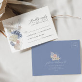 Boho Beach Elegante bruiloft Details Behuizing Kaa Informatiekaartje