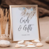 Boho Beach Kaarten en geschenken Poster