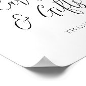 Boho Beach Kaarten en geschenken Poster (Hoek)