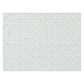 Boho Beach Kersen - beige blauw fruit patroon. Tafelkleed (Voorkant (Horizontaal))