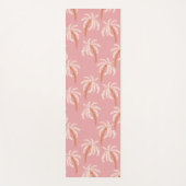 Boho Beach Palm Yoga Mat Tropische Kust Pilates (Voorkant)