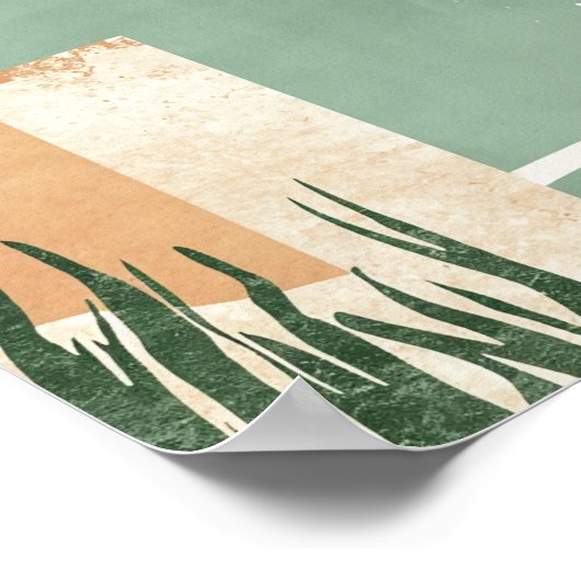 Boho Beach Poster (Hoek)