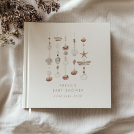 Boho Beach Shell Baby shower Gastenboek