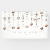 Boho Beach Shell Spandoek (Horizontaal)