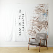 Boho Beach Vrijgezellenfeest Achtergrond Wandkleed (In Situ (horizontaal))