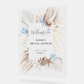 Boho Beach Vrijgezellenfeest Acryl Bord (Hoek)