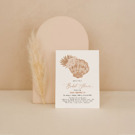 Boho Beach Vrijgezellenfeest Ze zei ja Uitnodiging