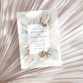 Boho Beach Wedding Kaart