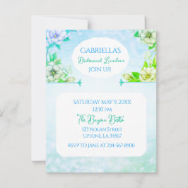 BOHO Beauty! Bruidsmeisje Luncheon Flat uitnodigin Kaart