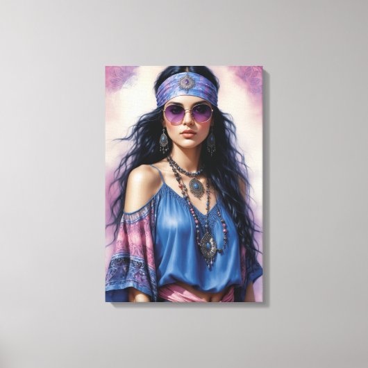 Boho Beauty Canvas Afdruk (Voorkant)
