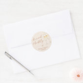 Boho bedank sticker (Envelop)
