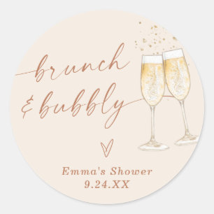 Boho bedank sticker