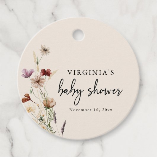 Boho Bedankjes Labels (Voorkant)