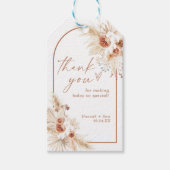 Boho - Bedankt voor je keuze Cadeaulabel (Voorkant)