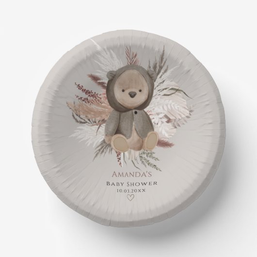 Boho Beer Baby shower Bowls Papieren Kommen