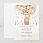Boho Beer Baby Shower Kaart (Voorkant / Achterkant)
